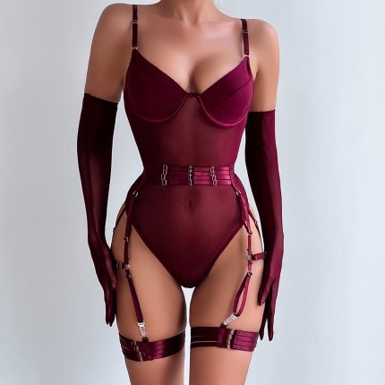 Women's Three-Piece Lingerie Set