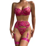 Women's Mesh Cut-Out One-Piece Lingerie - Image 5