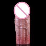 Textured Wearable Silicone Penis Sleeve - Image 5