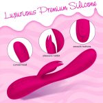 USB Rechargeable Dual-Action Vibrator - Image 3