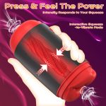 USB Rechargeable Male Masturbation Sleeve - Image 2