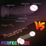 Silicone Suction Cup Dildo & Anal Trainer – Three Sizes - Image 12