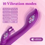 USB Rechargeable Dual-Action Vibrator - Image 3