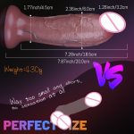 Silicone Suction Cup Dildo & Anal Trainer – Three Sizes - Image 8
