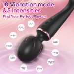 USB Rechargeable Dual-Action Vibrator - Image 3