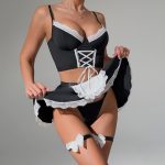 Women's Maid Lingerie Costume - Image 3