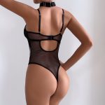 Black Women's Lingerie Bodysuit - Image 4