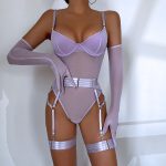 Women's Three-Piece Lingerie Set - Image 2