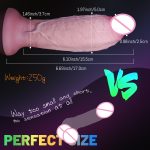 Silicone Suction Cup Dildo & Anal Trainer – Three Sizes - Image 10