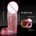 Textured Wearable Silicone Penis Sleeve - Image 6