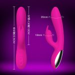 USB Rechargeable Dual-Action Vibrator - Image 3