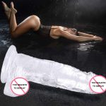 Crystal Silicone Dildo – Multiple Sizes & Colours - Image 4