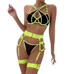 Women's Mesh Strappy Lingerie Set - Image 5