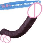 Extra-Long Dual-Density Suction Cup Dildo