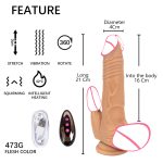 Heated Thrusting Vibrator – Rabbit Head - Image 4