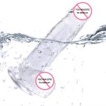 Crystal Silicone Dildo – Multiple Sizes & Colours - Image 2