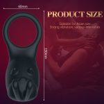 10-Mode Rechargeable Vibrating Cock Ring - Image 4