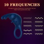 10-Mode Rechargeable Vibrating Cock Ring - Image 2