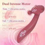 USB Rechargeable Dual-Action Vibrator - Image 2