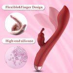USB Rechargeable Dual-Action Vibrator - Image 2