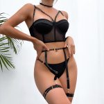 Women's Mesh One-Piece Lingerie - Image 3