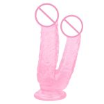 Dual-Ended Suction Cup Dildo – Multiple Colours - Image 9