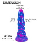 Fantasy Silicone Anal Plug – Multiple Designs - Image 8