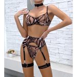 Zebra Women's Sheer Mesh One-Piece Lingerie - Image 4