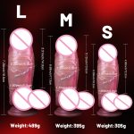 Silicone Suction Cup Dildo – Three Sizes - Image 3
