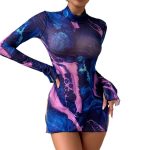 Women's Sheer Lingerie Dress - Image 5