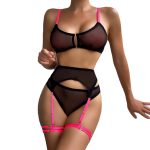 Women's Three-Piece Lingerie Set - Image 5