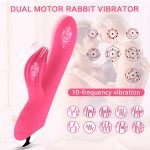 USB Rechargeable Dual-Action Vibrator - Image 2